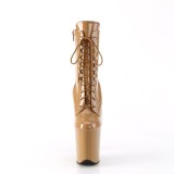 FLAMINGO-1020 20 cm pleaser hjhlede boots toffee