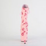 FLAMINGO-1020KISSES 20 cm pleaser hjhlede boots rosa