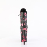 FLAMINGO-1020KISSES 20 cm pleaser h�jh�lede boots sort