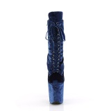 Fl�jl 20 cm FLAMINGO-1045VEL bl� ankelst�vler med h�je h�le + t�kapper