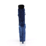 Fl�jl 20 cm FLAMINGO-1045VEL bl� ankelst�vler med h�je h�le + t�kapper