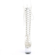 Gennemsigtig 18 cm ADORE-2020C plateau st�vler h�je h�le