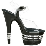Gennemsigtig 18 cm ADORE-708LN H�je H�le acryl Plateau