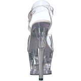Gennemsigtig 18 cm Pleaser MOON-708 H�je H�le Plateau