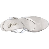 Gennemsigtig 18 cm Pleaser MOON-708 H�je H�le Plateau
