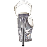 Gennemsigtig 18 cm Pleaser MOON-708DM H�je H�le Plateau
