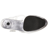 Gennemsigtig 18 cm Pleaser MOON-708DM H�je H�le Plateau