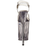 Gennemsigtig 23 cm Pleaser INFINITY-908 H�je H�le Plateau