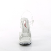 Gennemsigtige sandaler 12,5 cm GLORY-508 højhælede sandaler plateau