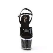 Gennemsigtige sandaler 18 cm SPECTATOR-709 h�jh�lede sandaler plateau