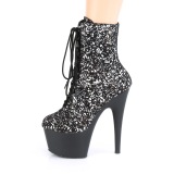 Glitter 18 cm ADORE-1020SPLAT h�jh�lede ankelst�vler - pole danseskoene