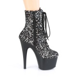 Glitter 18 cm ADORE-1020SPLAT h�jh�lede ankelst�vler - pole danseskoene