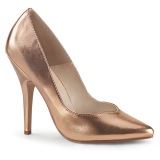 Gold Rose 13 cm SEDUCE-420V pleaser pumps with high heels