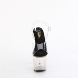 Gr 18 cm LOVESICK-708T Akryl plateau high heels sko