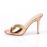 Guld Rose 10 cm CLASSIQUE-01 store st�rrelser mules dame