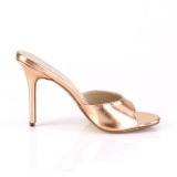 Guld Rose 10 cm CLASSIQUE-01 store st�rrelser mules dame