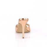 Guld Rose 10 cm CLASSIQUE-01 store st�rrelser mules dame