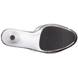 Hvid Neon 18 cm ADORE-701UV Plateau H�je Slip in Mules