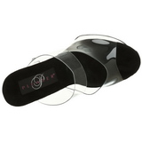 Hvid Neon 18 cm ADORE-702UV Plateau H�je Slip in Mules