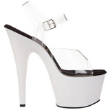 Hvid Neon 18 cm ADORE-708UV H�je H�le Plateau