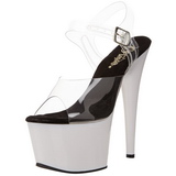 Hvid Neon 18 cm ADORE-708UV H�je H�le Plateau
