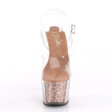 Kobber glimmer 18 cm Pleaser ADORE-708G poledance sko