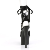 Kunstlæder 18 cm SKY-334 pleaser sandaler med plateau
