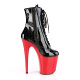 Kunstl�der 20 cm FLAMINGO-1020 pleaser ankelst�vler med plateau