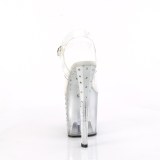 LED p�re plateau 19 cm ENCHANT-708TLT h�jh�lede sandaler - pole dance high heels