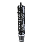 Lak 18 cm SPECTATOR-1040 plateaust�vletter med sn�reb�nd i sort