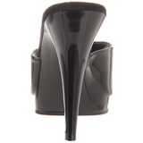 Lakl�der 12 cm FLAIR-401-2 H�je Slip in Sko til M�nd