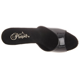 Lakl�der 12 cm FLAIR-401-2 H�je Slip in Sko til M�nd
