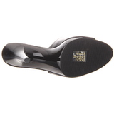 Lakl�der 12 cm FLAIR-401-2 H�je Slip in Sko til M�nd