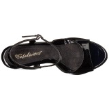 Lakl�der 12 cm FLAIR-409 High Heels Sko til M�nd