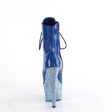 Lakl�der 18 cm BEJ-1021-7 �ben t� ankelboots - h�jh�lede boots bl�