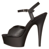 Leatherette 15 cm DELIGHT-609 platform pleaser high heels shoes