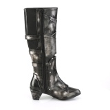 Leatherette 6,5 cm MAIDEN-8820 Women Knee Boots