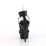 Leatherette platform 15 cm DELIGHT-661 pleaser high heels shoes
