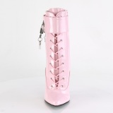 Lyser�d 15 cm DOMINA-1023 stiletto ankelst�vler med h�je h�le