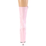 Lyser�d Lakl�der 20 cm FLA-1050 ekstremt h�jh�lede ankelst�vler - h�je plateaust�vler