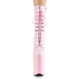 Lyser�d Lakl�der 23 cm INFINITY-1020 ekstremt h�jh�lede ankelst�vler - h�je plateaust�vler