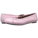 Lyserd Laklder ANNA-01 store strrelser ballerina sko