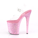 Lyser�d glimmer 20 cm FLAMINGO-808CF poledance sko