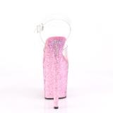 Lyser�d glimmer 20 cm FLAMINGO-808CF poledance sko