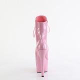 Lyserd glitter 18 cm kvinder hjhlede boots plateau