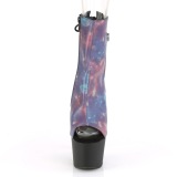 Neon 18 cm ADORE-1018REFL h�jh�lede ankelst�vler - pole danseskoene