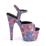 Neon 18 cm ADORE-709REFL h�jh�lede sko - pole dance sko