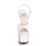 Opal glitter plateau 18 cm ADORE-710G h�jh�lede sandaletter til poledance