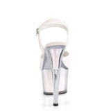 Opal glitter plateau 18 cm ADORE-710G h�jh�lede sandaletter til poledance