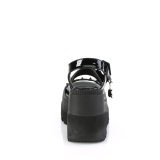 Patent 11,5 cm SHAKER-13 glitter platform wedge sandals